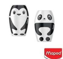 Apontador Shakky Panda e Pinguim - Maped