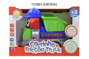 Brinquedo Carrinho Fricção Truck Caçamba - Kitstar