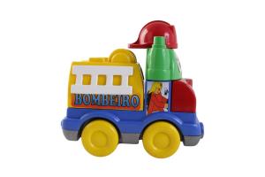 Brinquedo Carrinho Fricção Truck Bombeiro - Kitstar