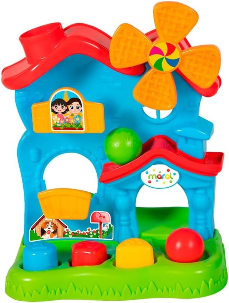 Brinquedo Didático Casinha Play Home Ball - Maral