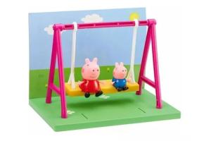 Brinquedo Bnecos Balanço Peppa E George - Sunny