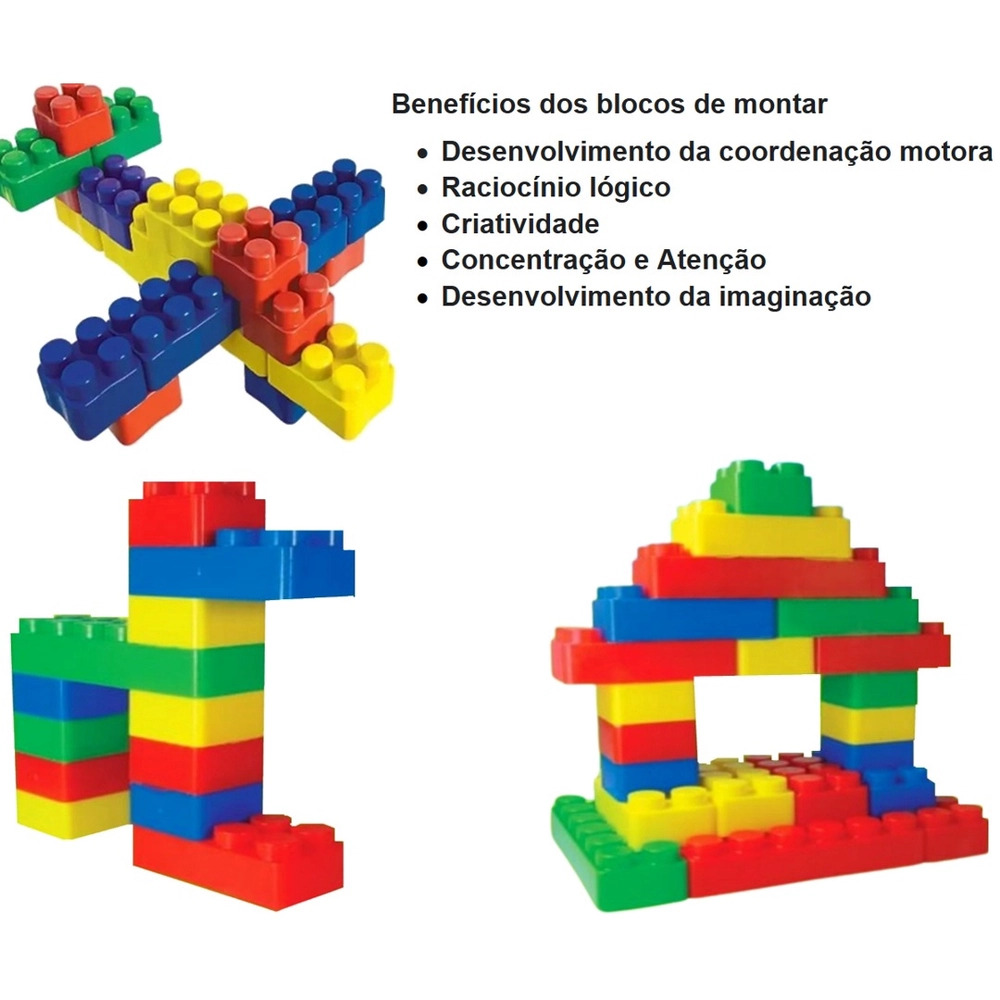 Brinquedo Toy Cadeirinha 24 blocos - Ggbplast