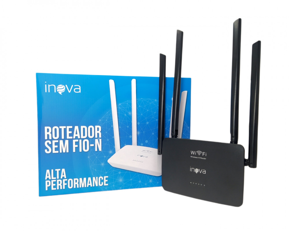 Roteador sem fio-N - Inova