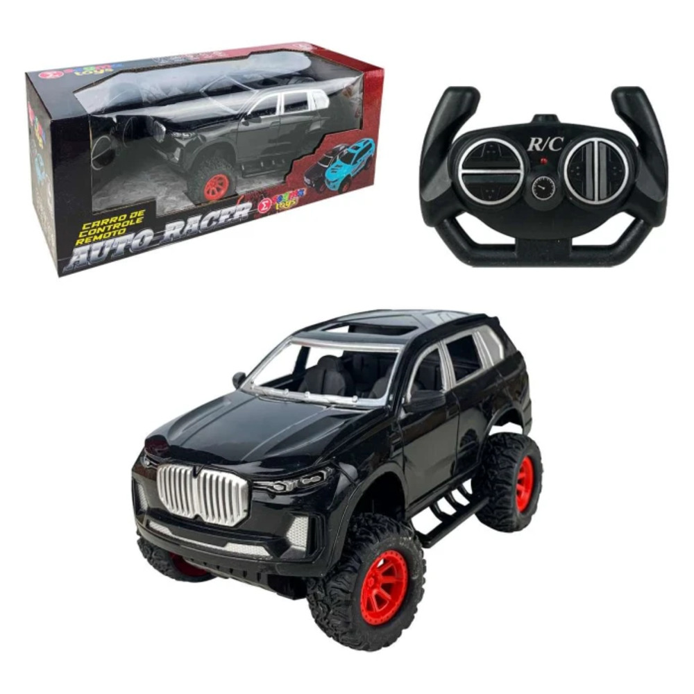 Carrinho de Controle Remoto Auto Racer - Segma Toys